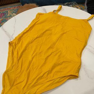 Andie Swim - The Amalfi One Piece in Daffodil Yellow (Size XXL)